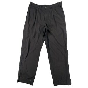 Zero Restriction Gore-Tex Golf Pants Men's Small Black Pleated